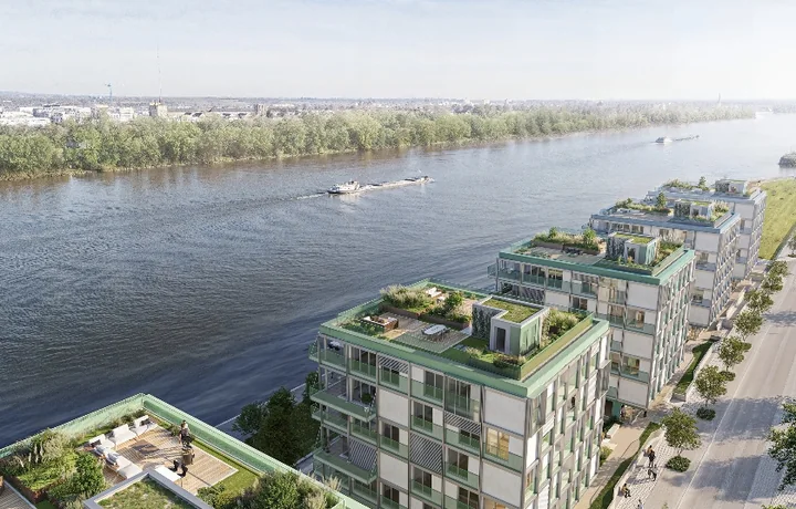 RHEINWIESEN living Mainz Luftansicht